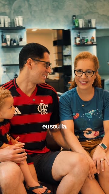Família no ambiente do Studio 31